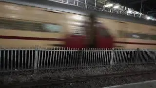 Neta ji express at Naini railway station.