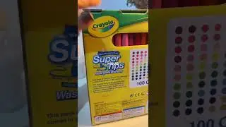 Despu&eacute;s de mucho tiempo, por fin me los pude comprar ✨ #crayolasupertips #supertips #crayola