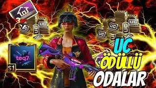 PUBG MOBİLE UC ÖDÜLLÜ ODALAR !! 🎁GEL 120-360-660-1080 UC'Yİ KAP #pubgmobile #pubglive