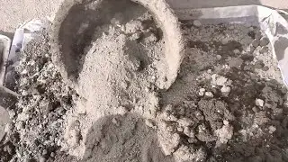 Dry and water crumbling satisfying// ASMR 