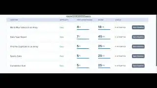 JS Coding Test -1 Answers | JavaScript | Nxtwave Intensive 2.0| No Audio | No Explanation