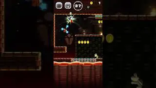 Super Mario Run 1-4 second black coin