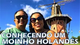 Visitamos um MOINHO HOLANDÊS no BRASIL, em HOLAMBRA - SP!