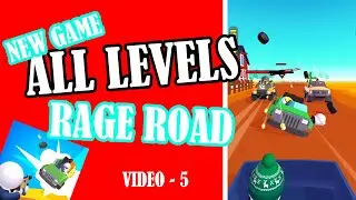🔱 RAGE ROAD ALL LEVELS - GAMEPLAY Walkthrough 100% SOLUTION!! 🔱 Part 5 | World Record [IOS, ANDROID]