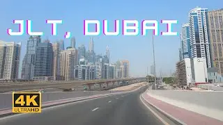 Dubai 4K Morning Drive | Jumeirah Lake Towers (JLT)