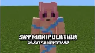 Jujutsu kaisen DD addon for minecraft 1.20.X Showcase discharge and sky technique and domain