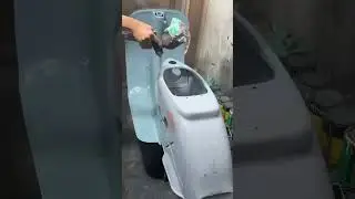Wait for results part-7 all scooter denting&painting ​⁠​⁠@Sdp_restoration #originalpaint