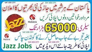 Jazz Company Jobs 2022 - Moblink Jobs 2022 - Jazz Careers 2022 - Jazz Jobs 2022 Online Apply