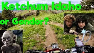 Ketchum Idaho trails or Gondor from Lord of the Rings?