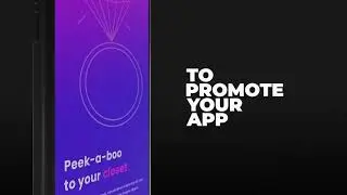 Fast App Promo - Dark Theme