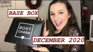 BOXYCHARM December 2020 Base Box Unboxing & Try on