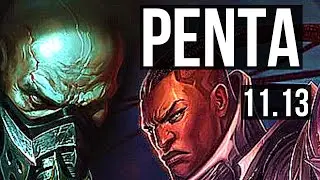 URGOT vs LUCIAN (TOP) | Penta, Godlike, 300+ games | KR Diamond | v11.13