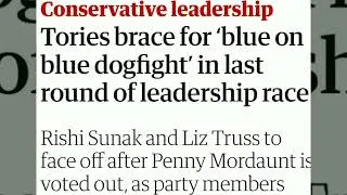 Scamming Sunak VS Evil Truss: Either way British people are FK! #wakeuppeople #agenda21 #agenda2030