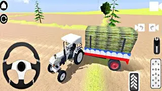 New Tractor Farming Work - Android Gameplay 💥 - ZKB GAMER 🚦🚧