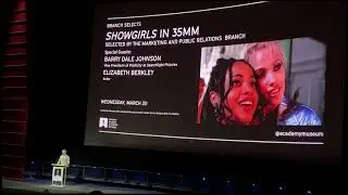 Elizabeth Berkley introduces SHOWGIRLS screening at the Academy Museum 3:20:24