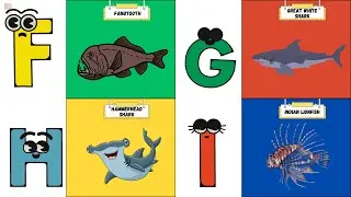 ABC Dangerous Sea Creatures Song | Deadliest Ocean Animals for Kids 🎶🐠 | #abcd #kids