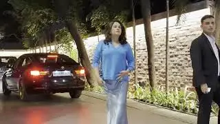 Mumbai: Richa Chadha spotted in cool look, poses confidently for paparazzi