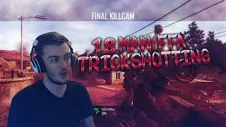 WHERE WAS HE!? - 18 MAN FFA TRICKSHOTTING!