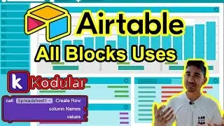 Airtable spreadsheets all block uses on kodular