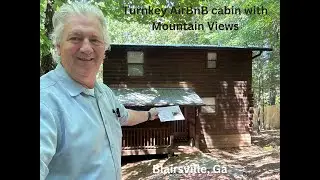 SOLD****Established Turnkey AirBnB cabin for sale in Blairsville, Ga with a 5 Star Rating