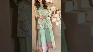 Trendy Stylish Plazo Kurti Designing Ideas 2023 #shorts #youtubeshorts