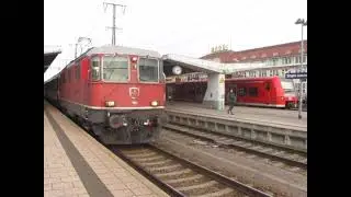 DB-SBB-Abschied Re4/4 und BR426 auf der Strecke Singen Schaffhausen