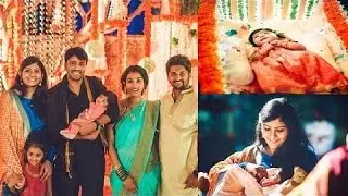 Allari Naresh and Vipura daughter EVIKA Cradle Cermony