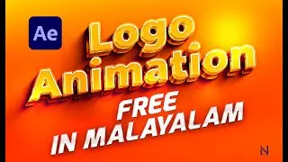 Simple Logo Animation In Malayalam #aftereffects #intro #titleanimation