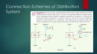 POWER SYSTEM MODULE 5 DISTRIBUTION SYSTEM PART 1