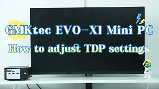 EVO-X1: How to adjust TDP settings
