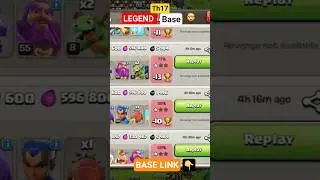 😱The NEW META TH17 Legend Base! 🔥Get to 6K+ Trophies FAST!