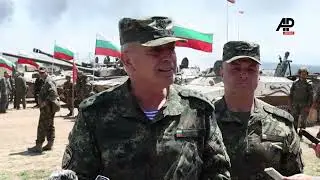 NATO live fire exercise in Bulgaria drills US, Italian and Romanian troops