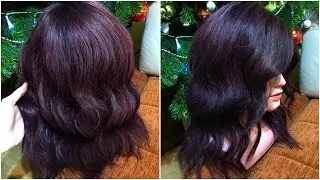 Dark Purple Hair Dyeing | Schwarzkopf IGORA Royal Opulescence | Farbowanie włos&oacute;w