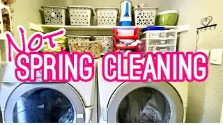 (not) SPRING CLEANING | 2023 CLEAN WITH ME | NEVER NOT CLEANING