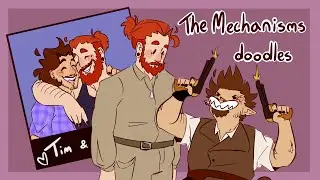 Speedpaint - Tim & Jonny & Bertie | The Mechanisms