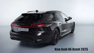 Новый Audi A6 Avant TFSI e quattro 2025 Роскошный универсал с пакетом экстерьера SLine!