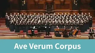 Ave Verum Corpus (Mozart) - National Taiwan University Chorus