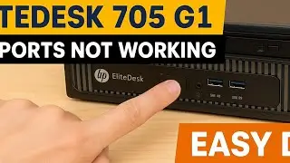 Fix HP EliteDesk 705 G1 USB Ports Not Working | Easy DIY Repair