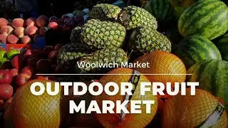 Out door fruits  Market in London (Woolwich).