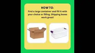 Sensory Bin and Trash Trucks