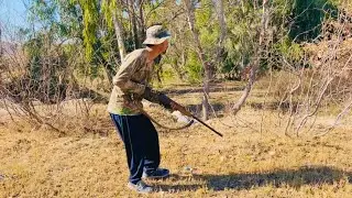 Охота со старым одноствольным ружьём. Часть 1.