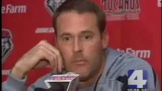 Texas Tech coach has profanity-laden press conference