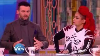 Marla Maples & Tony Dovolani On The View (DWTS22)