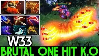W33 [Mars] Brutal One Hit K.O Full Physical Build 7.22 Dota 2