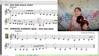 Essential Elements 2000 - No.102, This Old Man - violin and viola