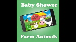 Create your Farm Animals Baby Shower invitation