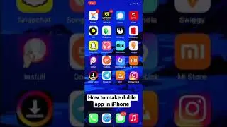 Instagram double apps in iPhone