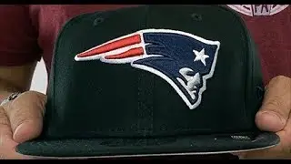 New England Patriots TEAM-BASIC SNAPBACK Black Hat by New Era