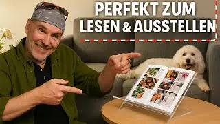 Elegant lesen & ausstellen! Transparenter Acryl-Buchständer für Küche & Wohnzimmer im Test
