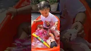 Baby Holi photoshoot idea ❤🧿#shorts #trendingshorts#ytshorts #cute #holi #holisong